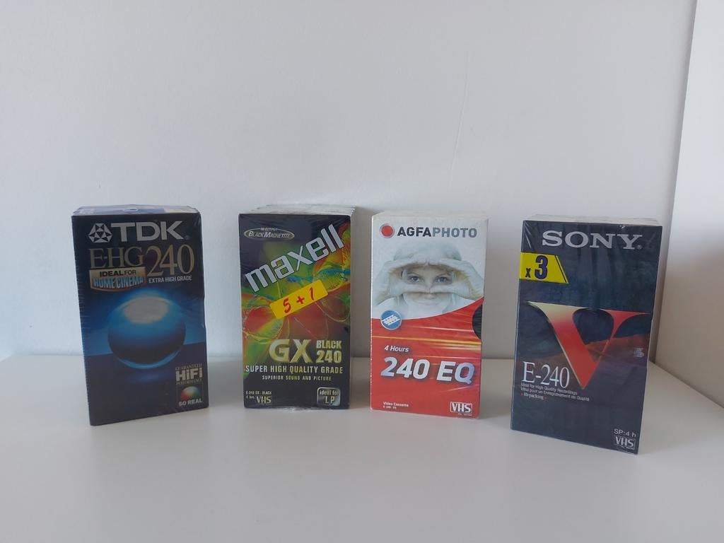 Nieuwe vhs cassettes, Enlèvement ou Envoi