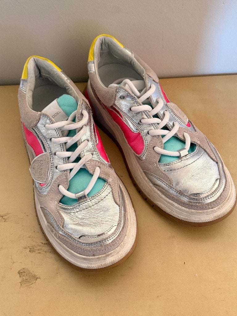 Philippe Model Paris multicolour sneakers - 37, Beige, Ophalen of Verzenden, Philippe Model Paris, Sneakers