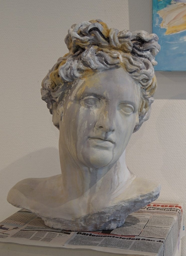 Mooie decoratieve buste..Apollo.., Ophalen