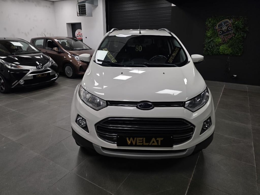 FORD ECOSPORT 1.5 BENZINE AUTOMAAT/2017/EURO 6/TOPSTAAT, Auto's, Ecosport, Wit, Bedrijf, 1500 cc
