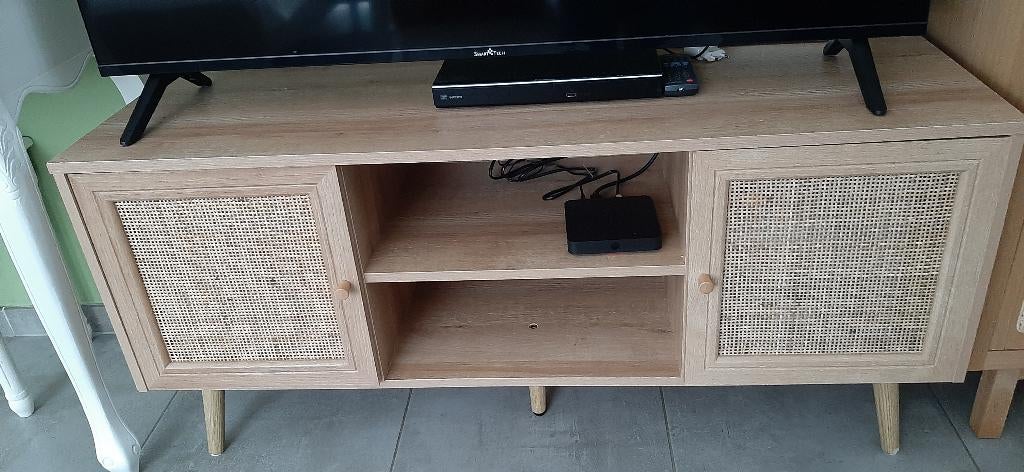 TV-kast, Huis en Inrichting, Ophalen, Gebruikt, 100 tot 150 cm, Minder dan 100 cm
