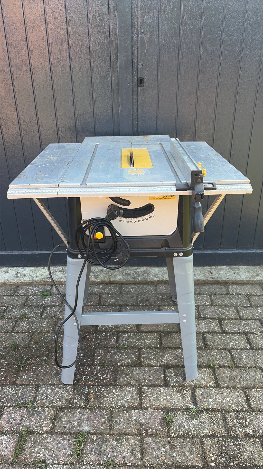 Topcraft Tafelzaag / Zaagtafel, Doe-het-zelf en Bouw, Ophalen, Gebruikt