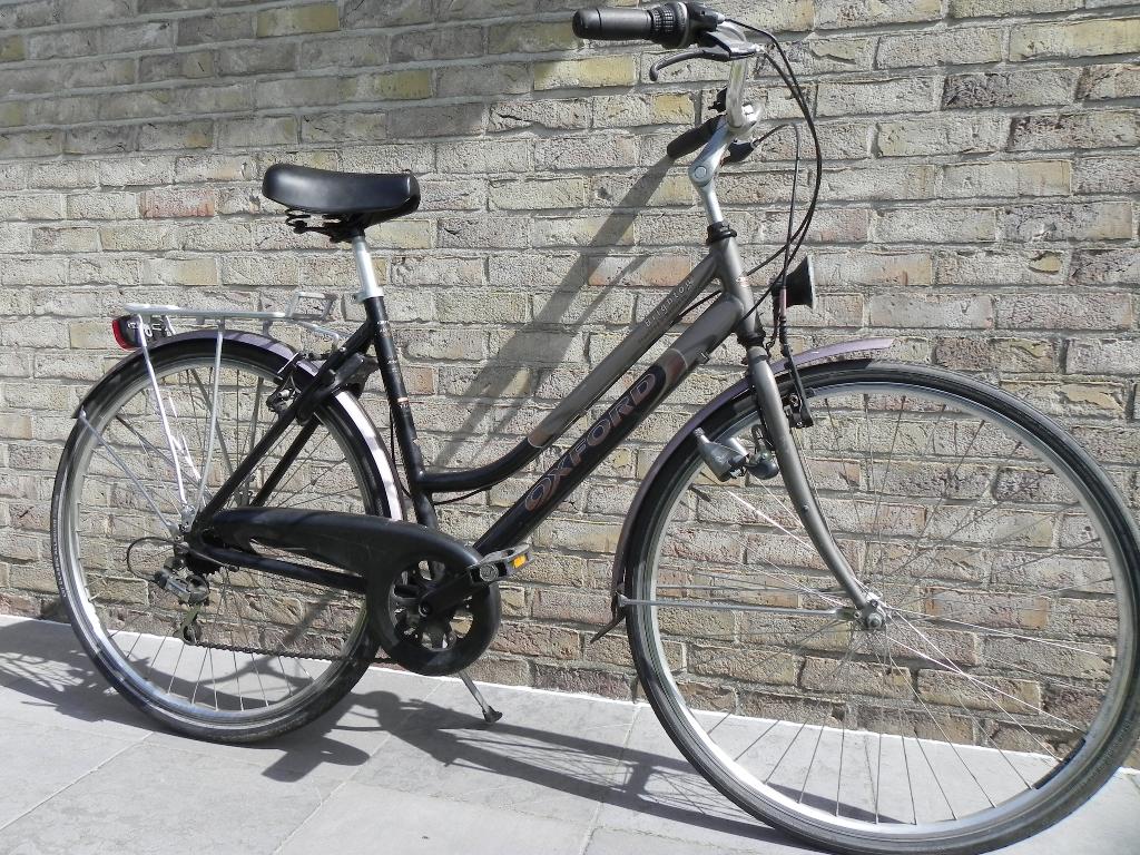 Damesfiets OXFORD fiets in prima staat alu frame., Autres marques, Vitesses, Frein sur jante, Enlèvement