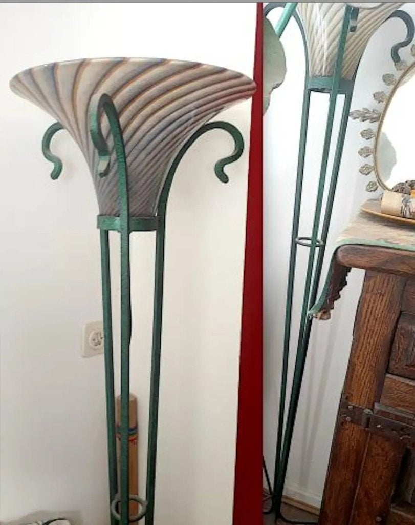 Lampes, Verre, Comme neuf, Enlèvement, 100 à 150 cm