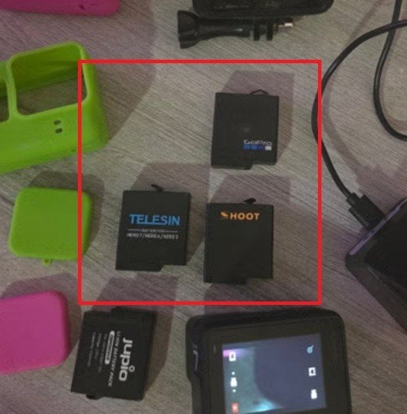 3 GoPro 7-batterijen (inclusief 1 origineel), Audio, Tv en Foto, Actiecamera's, Ophalen of Verzenden, Gebruikt, GoPro