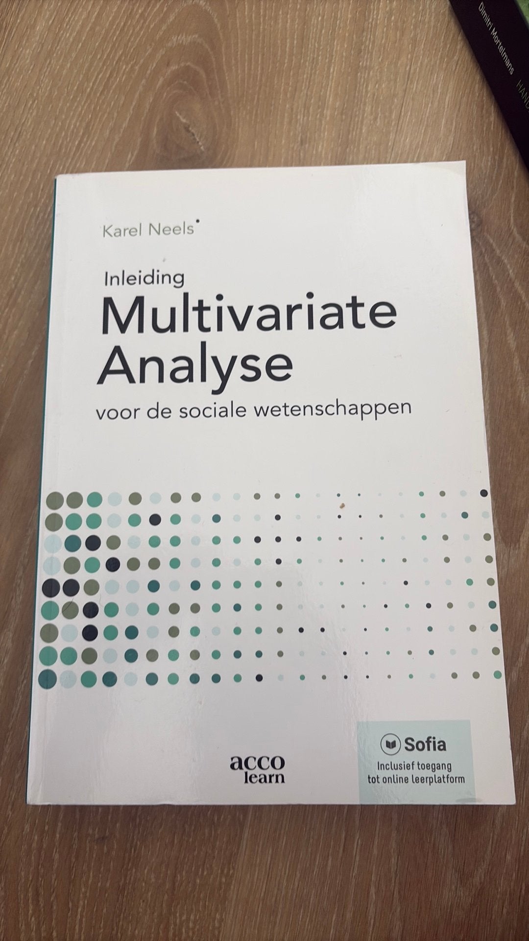Karel Neels - Inleidng Multivariate analyse, Boeken, Wetenschap, Ophalen, Karel Neels