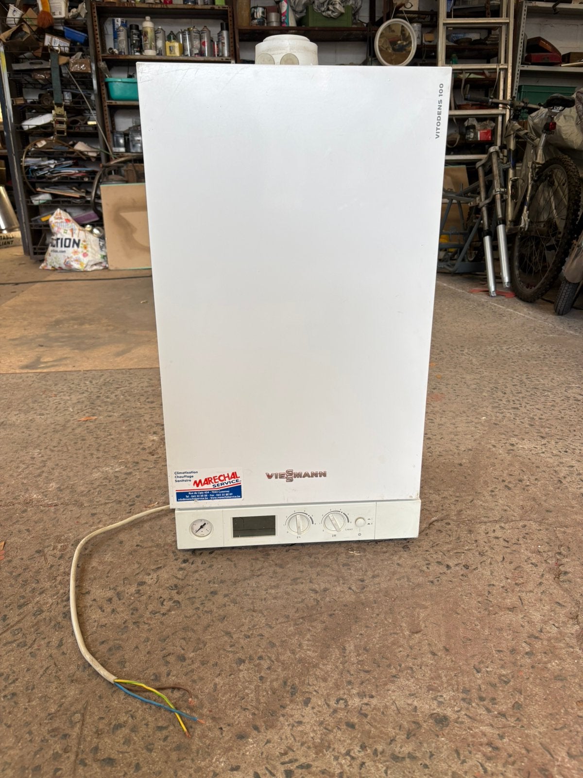 Viessmann condensatieketel, Doe-het-zelf en Bouw, Gebruikt, Aardgas, Geiser, Ophalen of Verzenden