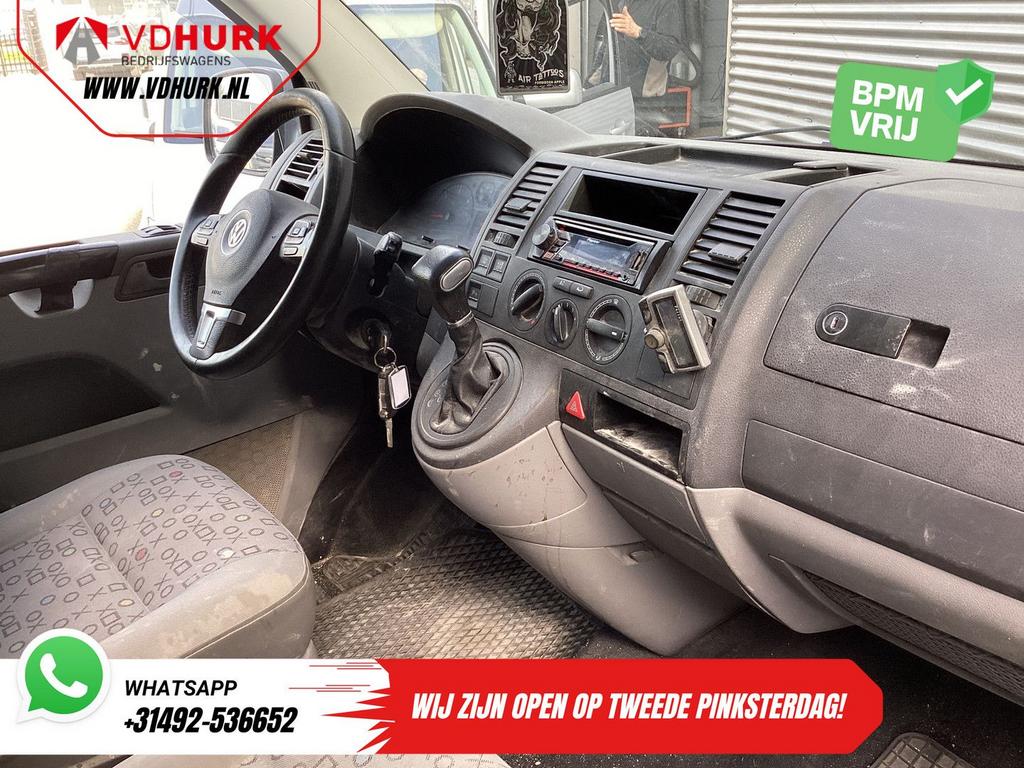 Volkswagen Transporter 2.5 TDI 131 pk DSG Aut. L2 EXPORT 2.5, Auto's, Automaat, Parkeersensor, Bedrijf, Diesel