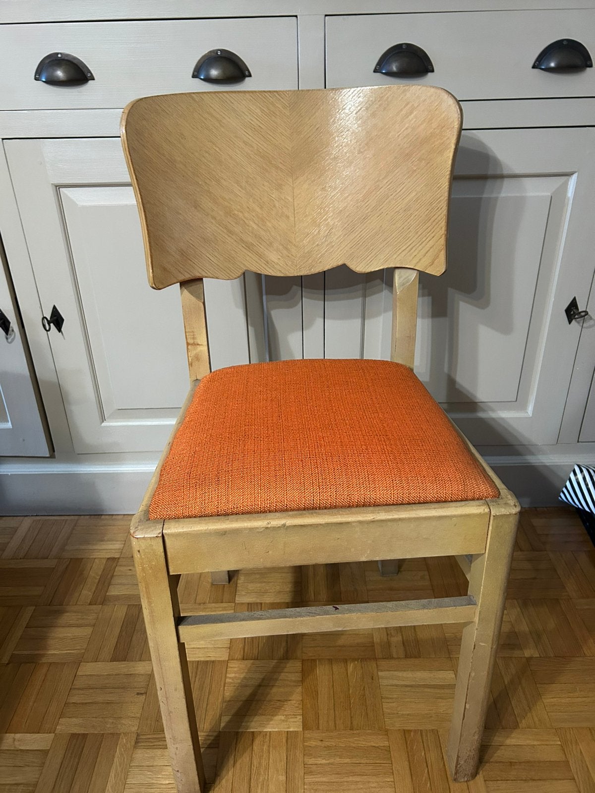 Vintage stoel, Huis en Inrichting, Stoelen, Ophalen, Zo goed als nieuw
