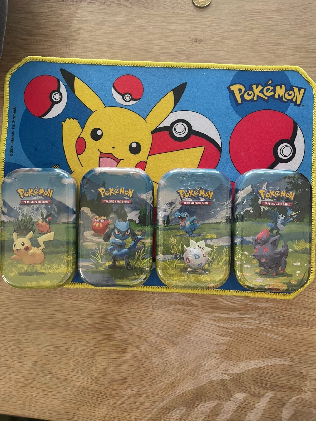Ascended heroes mini tin sealed art set, Ophalen, Zo goed als nieuw
