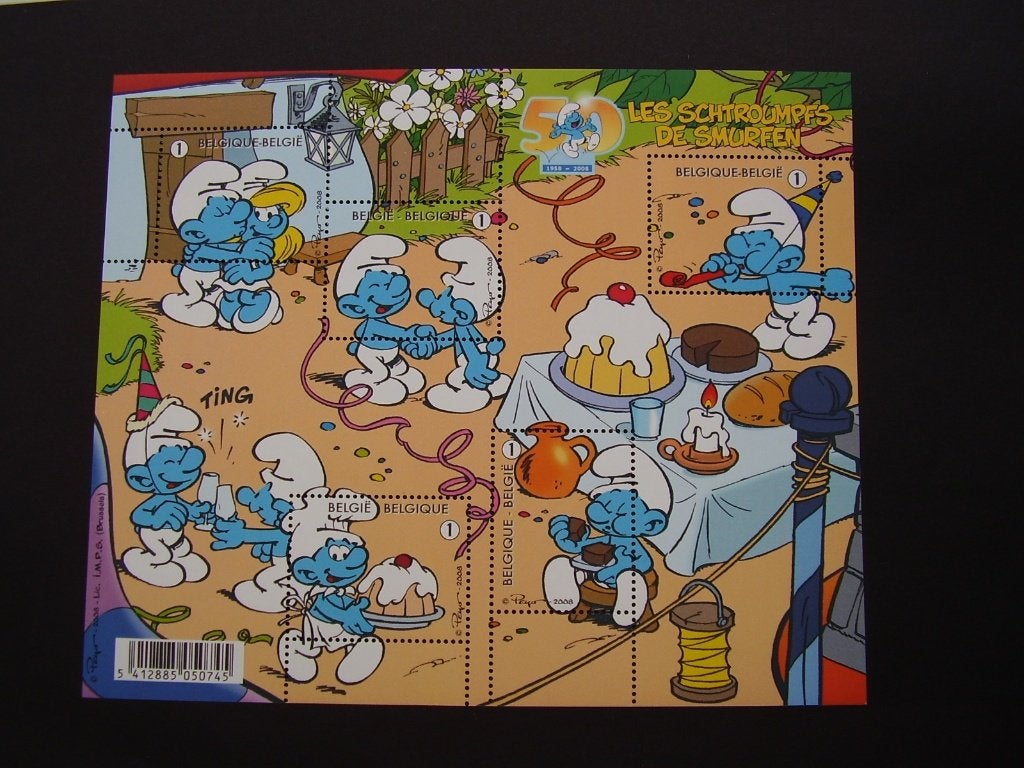 Blok 159 postfris - Smurfen, Enlèvement ou Envoi, Neuf