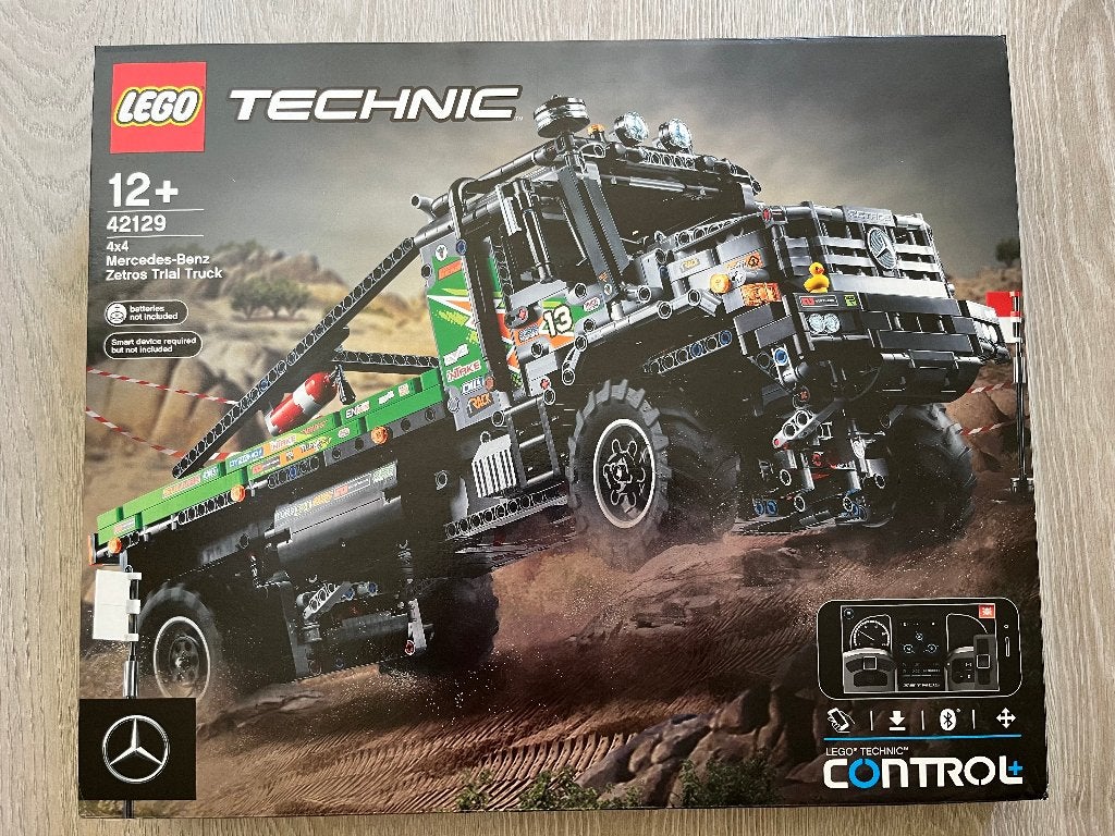 LEGO Technic Mercedes-Benz Zetros Trial Truck setnr 42129, Inclusief instructies, Lego, Ophalen of Verzenden, Zo goed als nieuw