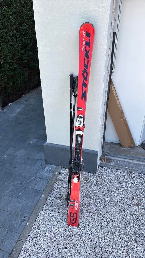 Stöckli GS 170 VRT met VST Sport Performance bindingen, 160 tot 180 cm, Gebruikt, Carve, Ophalen