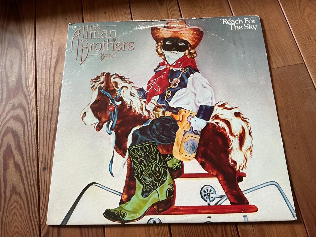 LP The Allman Brothers Band - reach for the sky, Ophalen of Verzenden, Gebruikt