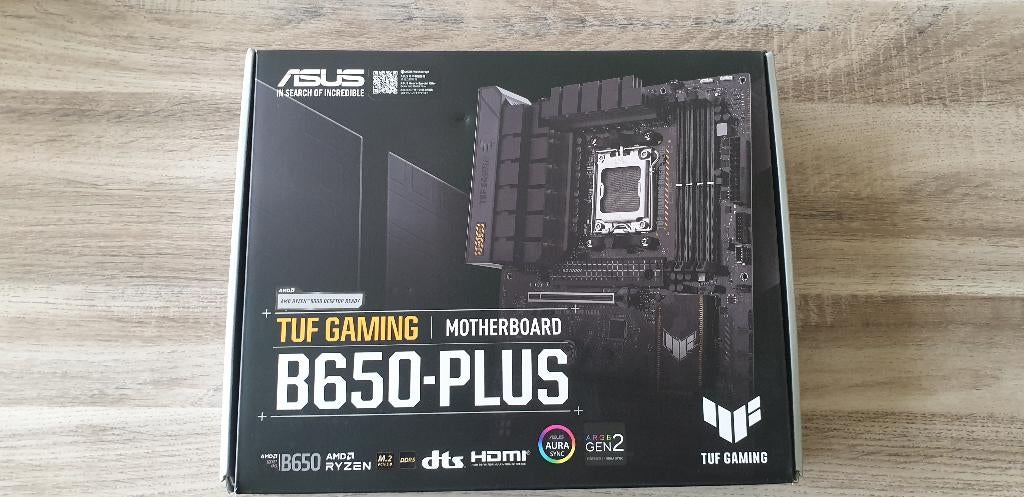 ASUS TUF GAMING B650 PLUS AM5 Moederbord, Computers en Software, Moederborden, Ophalen, Nieuw, ATX, DDR5