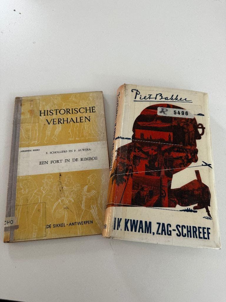 Antieke boeken: Piet Bakker & De Sikkel, Antiek en Kunst, Ophalen of Verzenden