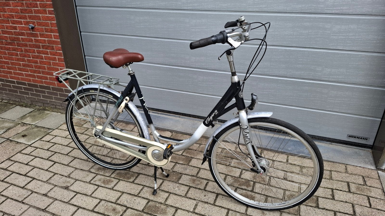 Zeer grote damesfiets lage ruime instap 7v maat 61 axa slot, Fietsen en Brommers, Versnellingen, 56 cm of meer, Zo goed als nieuw