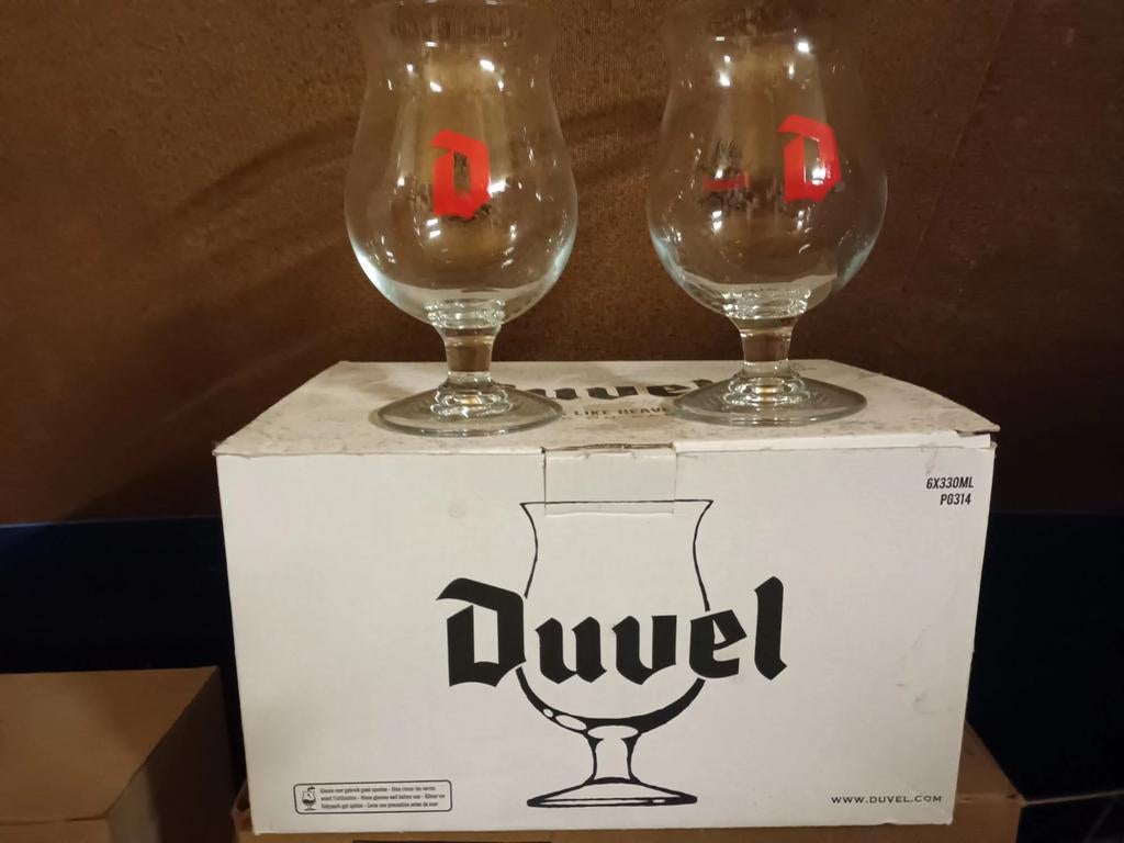6 duvelglazen, Ophalen