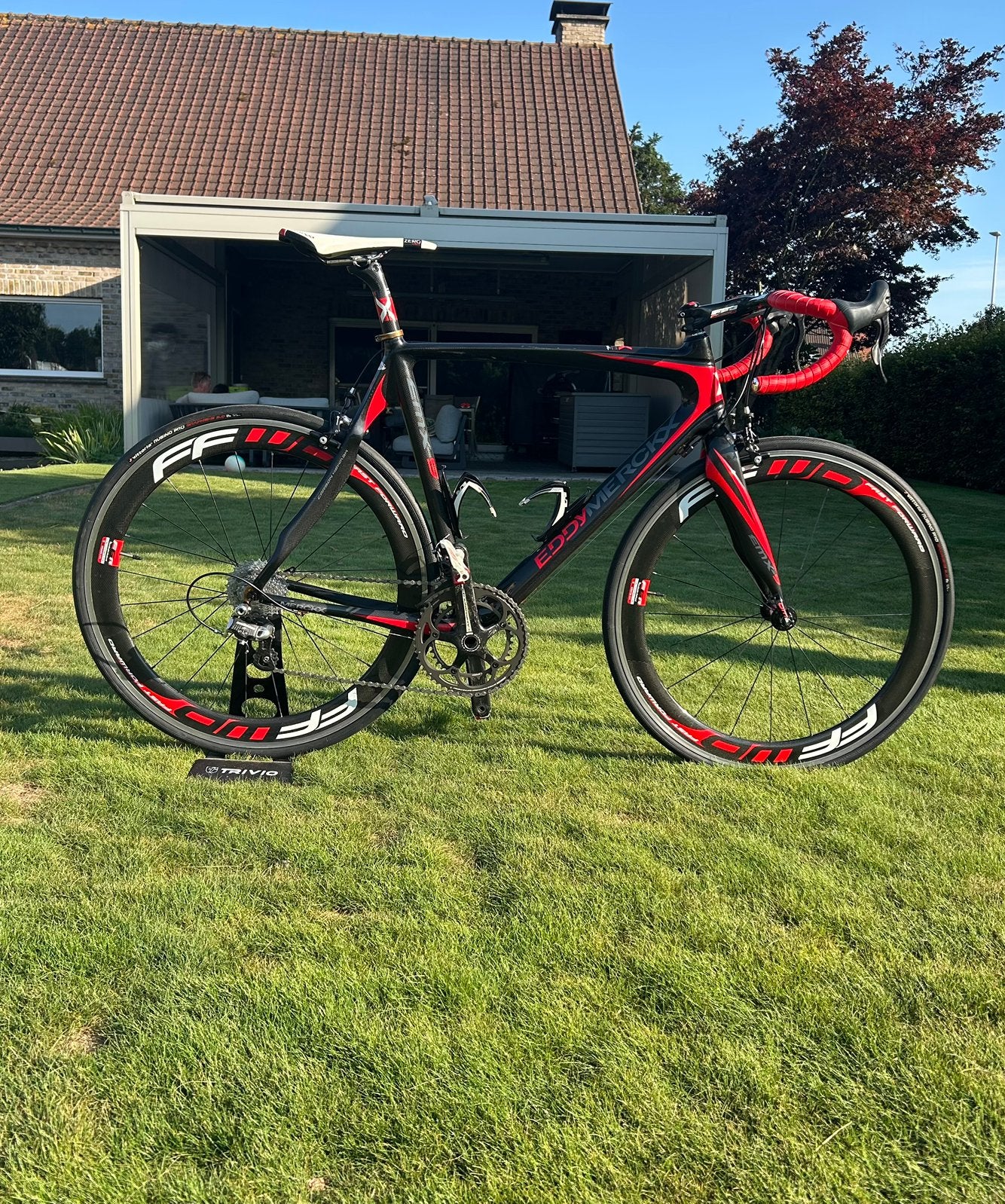 Full Carbon koersfiets Eddy Merckx EMX-5, Ophalen, Zo goed als nieuw, Carbon