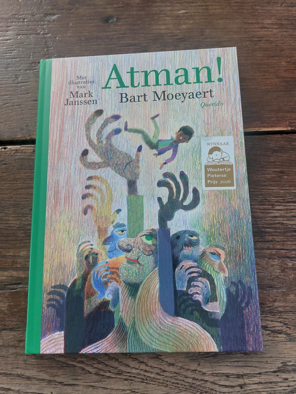Bart Moeyaert : Atman !  (Nieuwstaat), Enlèvement ou Envoi