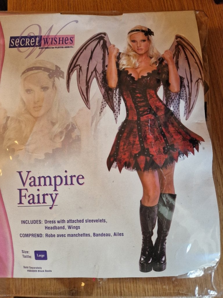 Halloween - Fée Vampire, Taille 42/44 (L), Autre, Comme neuf, Enlèvement