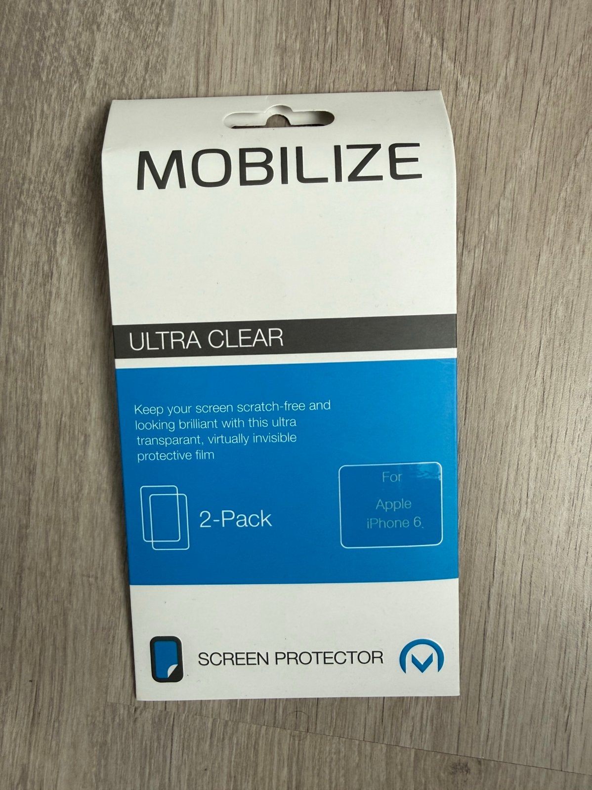 Screenprotector iphone 6, Enlèvement ou Envoi, Mobilize, Protecteur d'écran, Verre