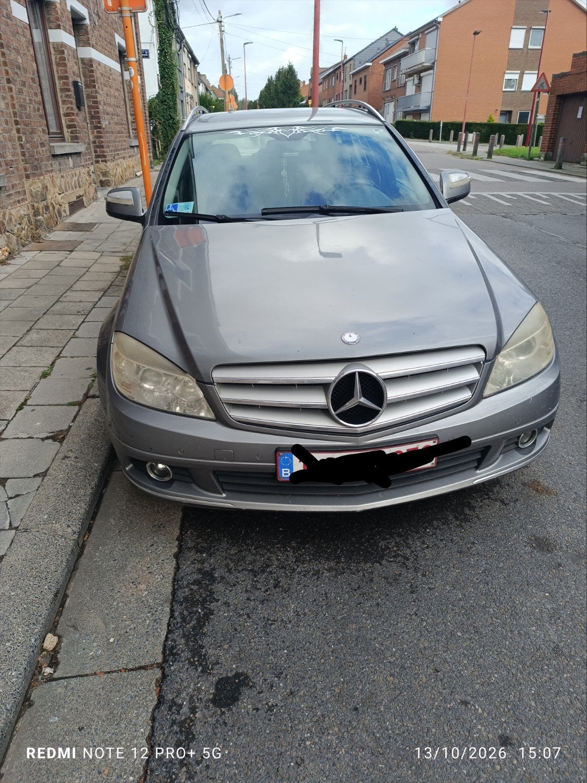 mercedes c200 année 2008, Autos, Achat, Série 200, Boîte manuelle, 5 portes
