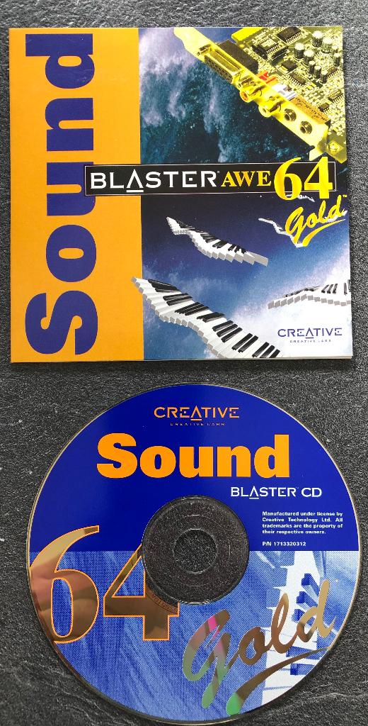 Software_CD Creative Labs_Special, Enlèvement, Neuf, Windows