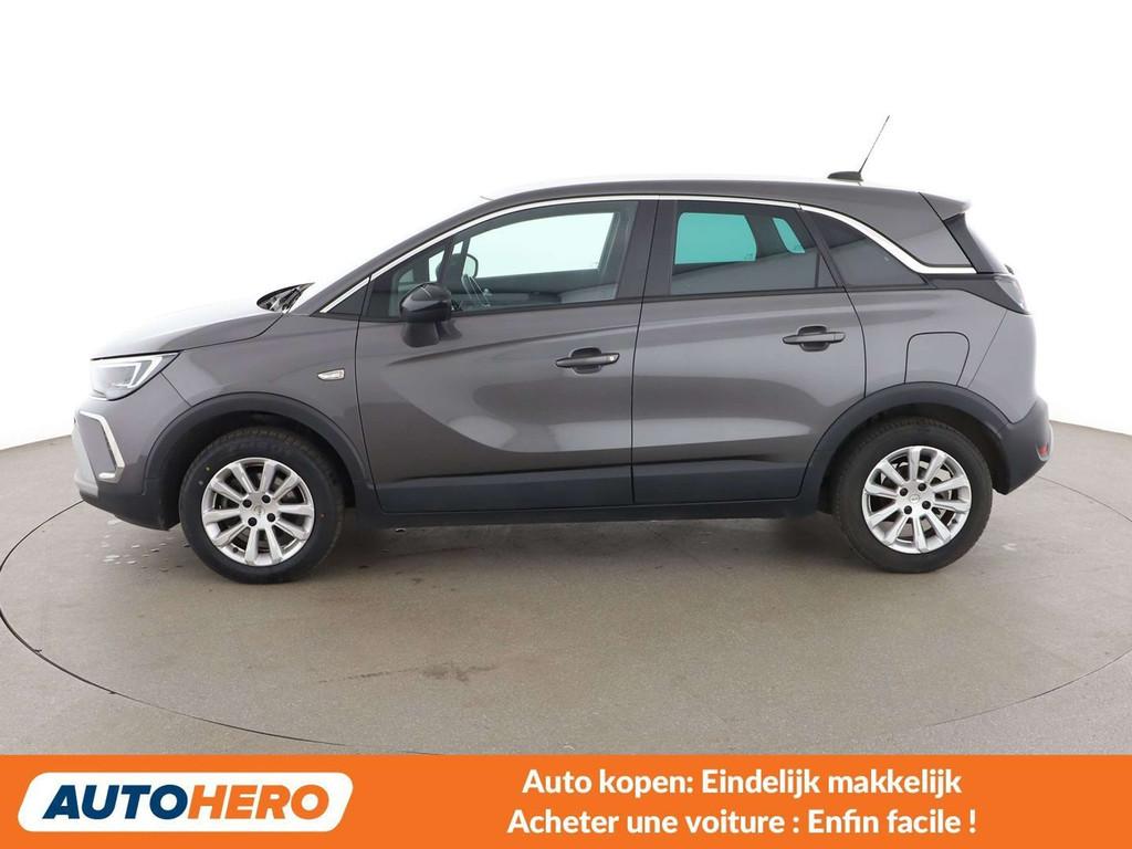 Opel Crossland X 1.2 Turbo Elegance (automatique), Argent ou Gris, Achat, Euro 6, Détection des panneaux routiers