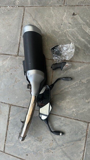 Originele uitlaat kawasaki Z750 bj2008, Enlèvement ou Envoi, Utilisé