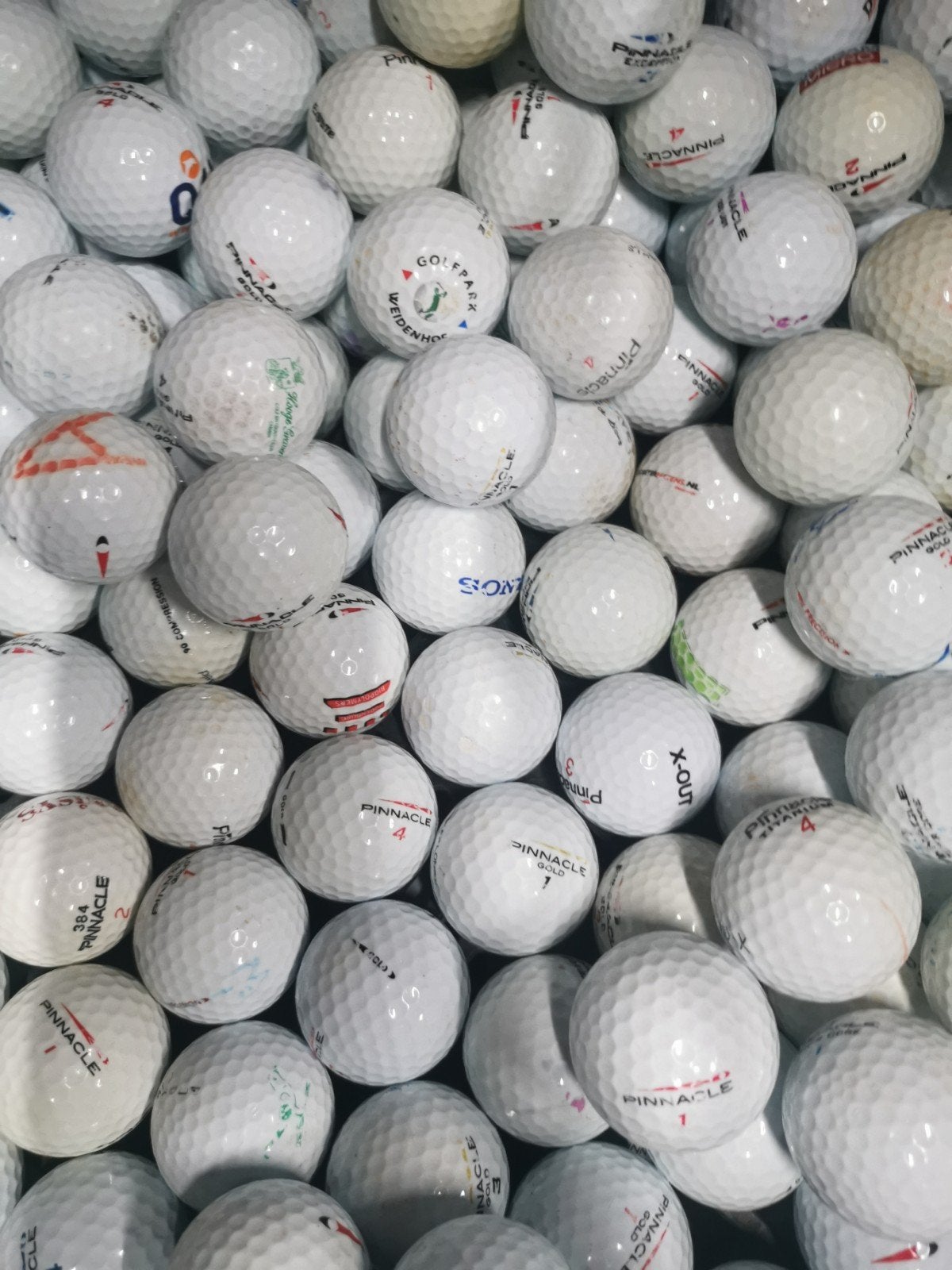 Pinnacle mix golfballen 100 stuks, Sport en Fitness, Ophalen of Verzenden