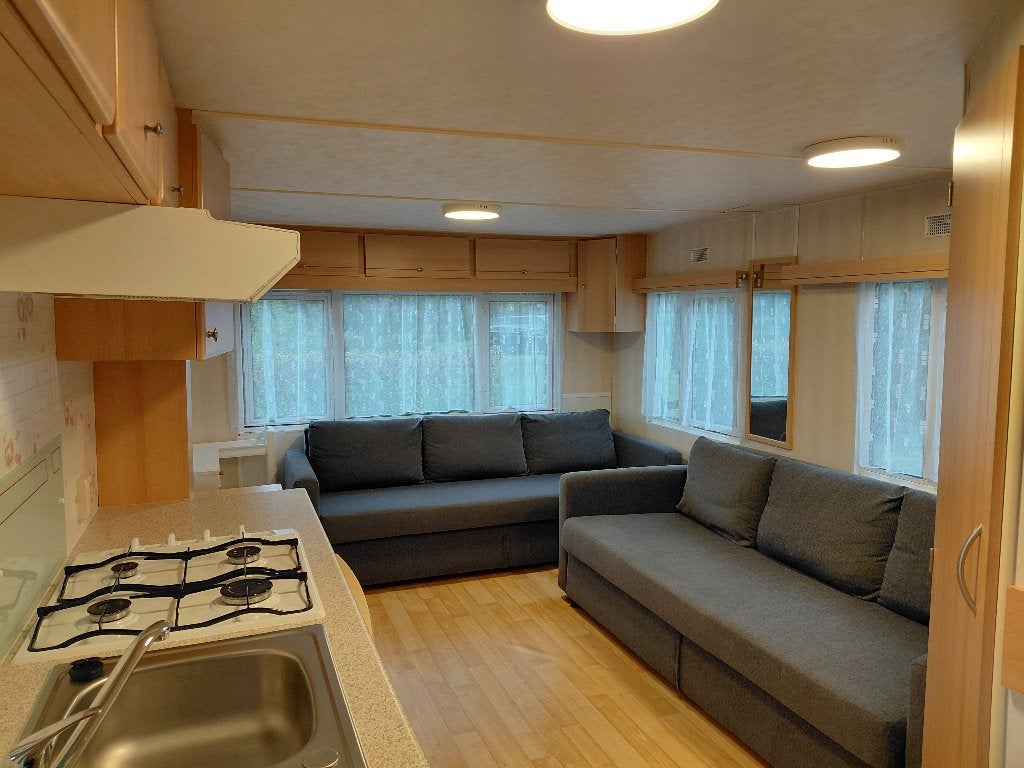 Caravane résidentielle Gouvy (vue exceptionnelle), Caravanes & Camping, Plus de 6
