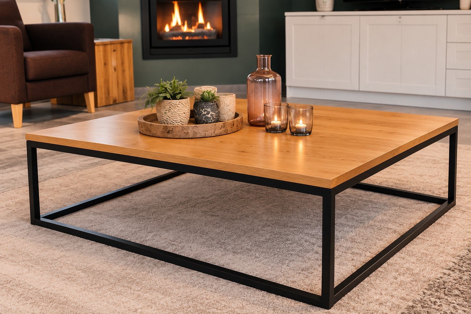 salontafel, Ophalen