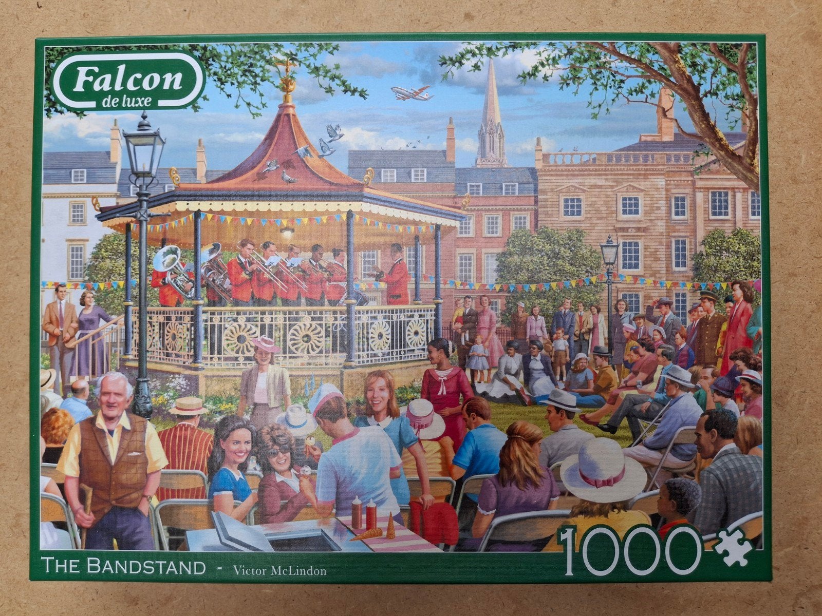 Puzzel Falcon - The bandstand., Ophalen