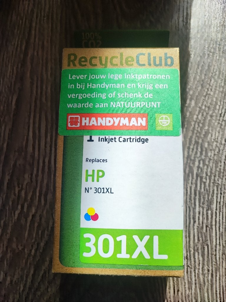 Cartouche d encre recycle club compatible HP 301 xl, Computers en Software, Printerbenodigdheden, Ophalen, Nieuw, Cartridge, Recycle club