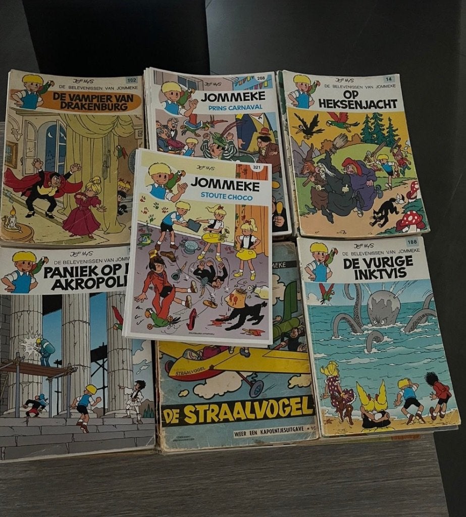 303 Jommeke-albums - grote verzameling in één lot, Boeken, Complete serie of reeks, Ophalen, Gelezen, Jef Nys.