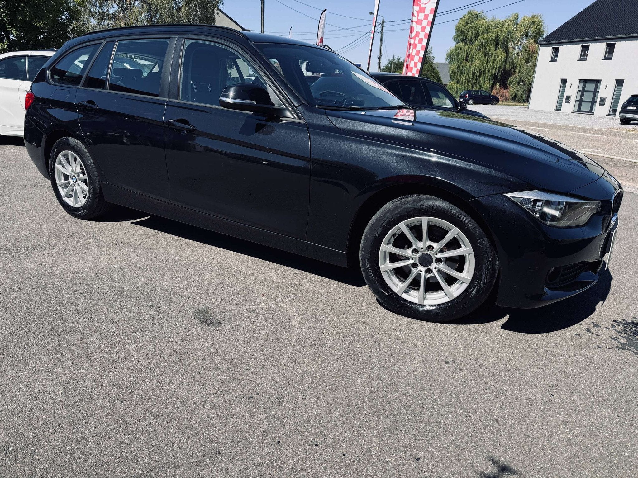 BMW 3 Serie 316 Touring 316 d break, Garantie 1 An, Auto's, BMW, Euro 5, Achterwielaandrijving, Zwart, 4 cilinders