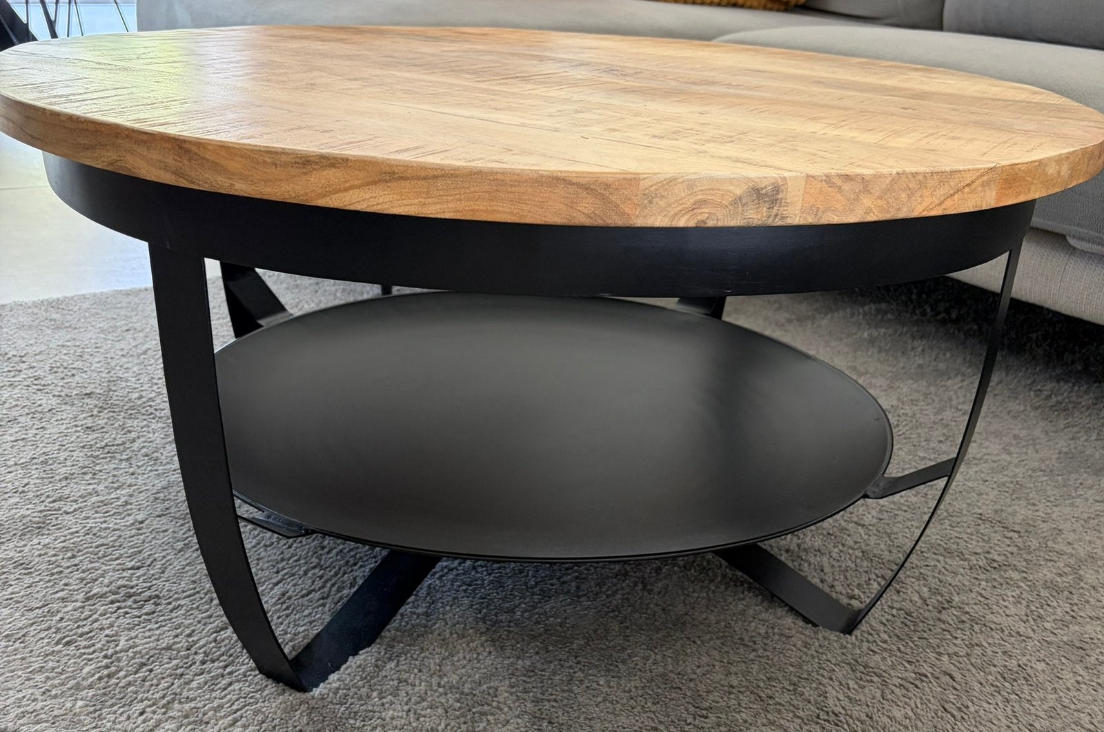 Salontafel mangohout, Ophalen, Zo goed als nieuw