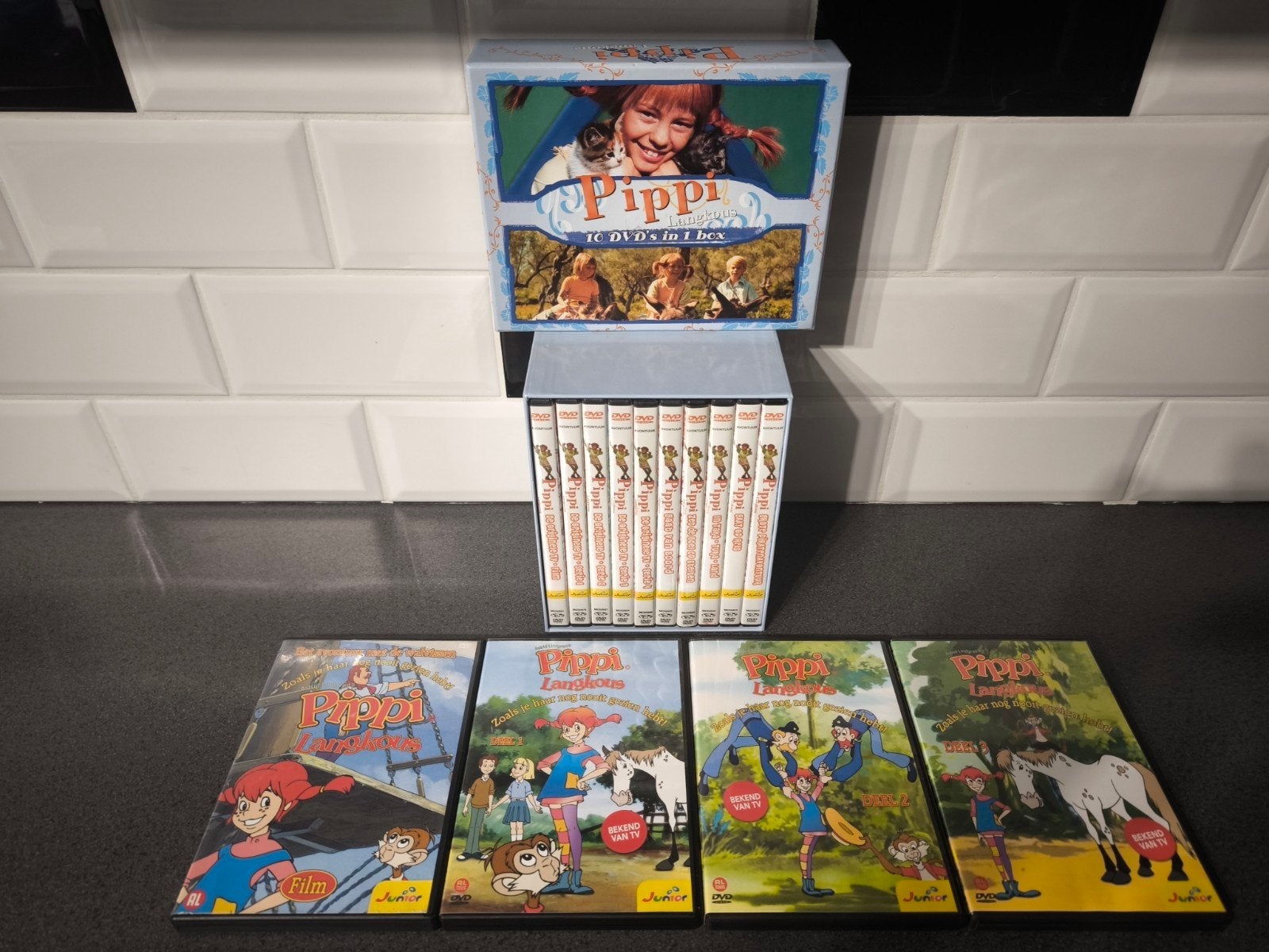 Nieuwe volledige dvd collectie van pipi Langkous
in perfecte, Ophalen of Verzenden, Animatie