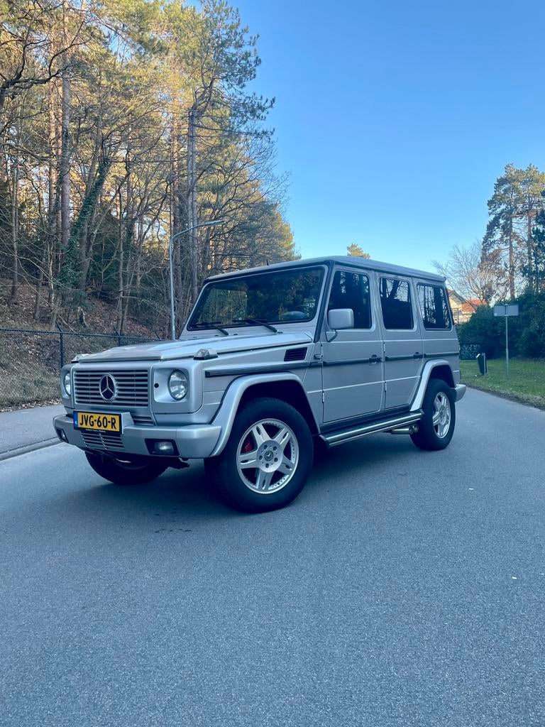 Mercedes-Benz G500 2004 / PANO / LEDER / ORIGINEEL!!, Auto's, Automaat, Euro 5, 5000 cc, G-Klasse