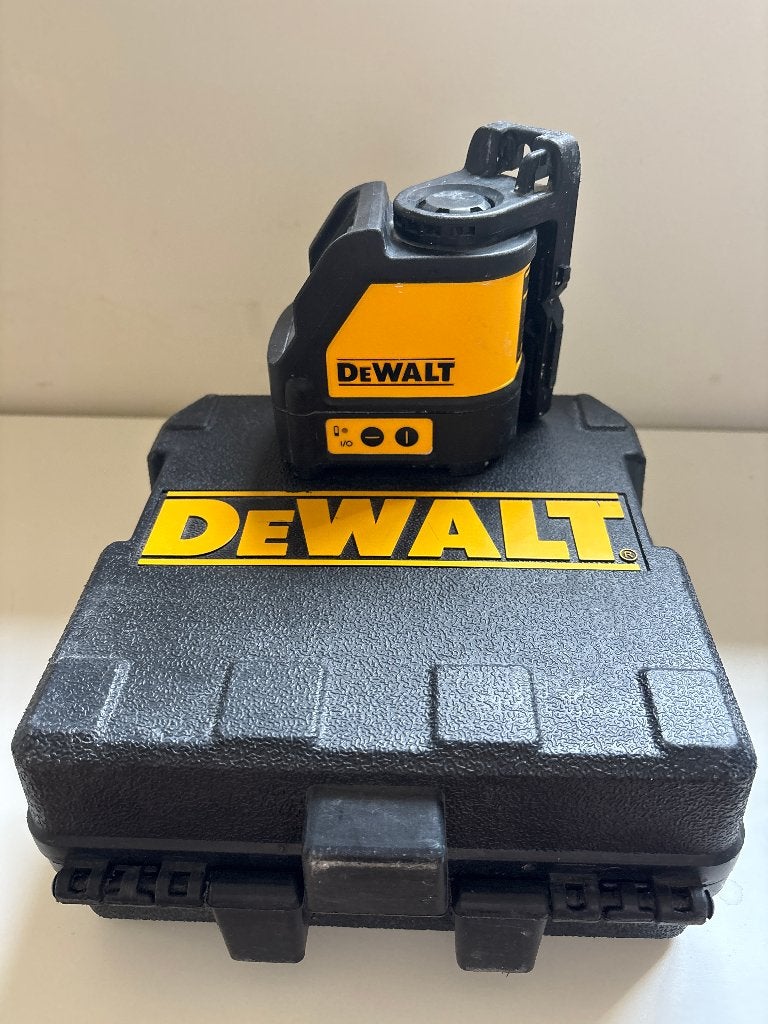 Dewalt DW088 Kruislijnlaser, Enlèvement, Utilisé