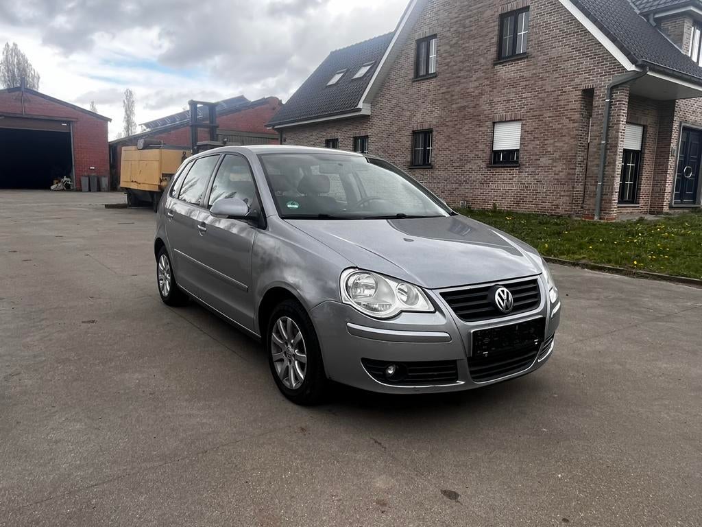 VW POLO 1.4 BENZINE VAN 2009 MET AIRCO, Auto's, Voorwielaandrijving, Stof, Bedrijf, Handgeschakeld
