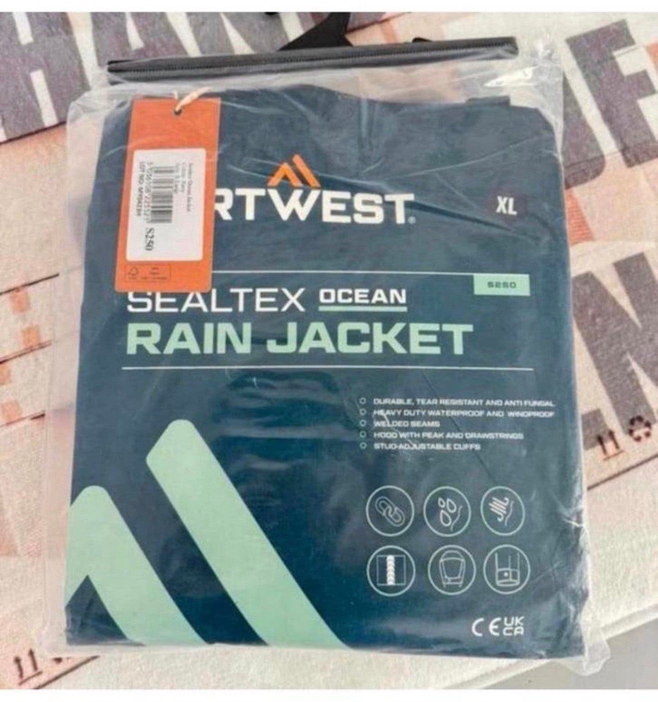 Veste océanique Portwest Sealtex S250, vest voile pluie XL, Enlèvement ou Envoi, Neuf, Veste de voile
