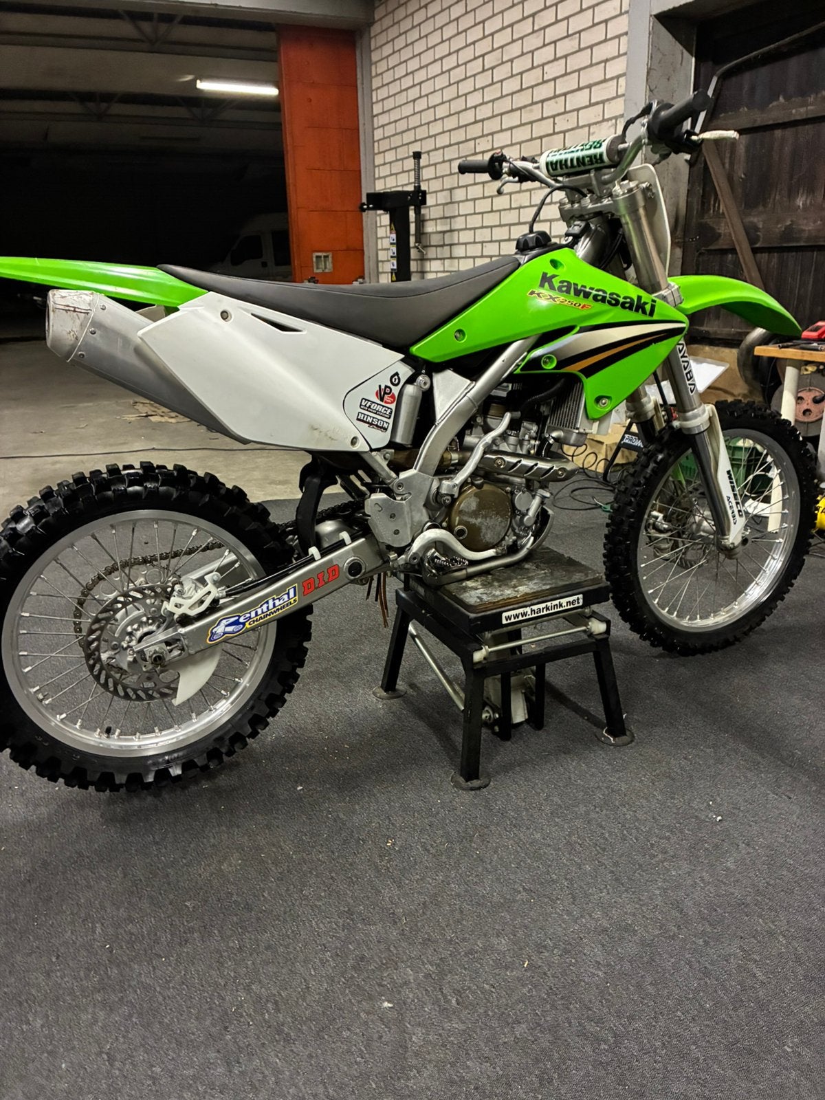 Kawasaki kx250f 2005, Motoren, Bedrijf, Nieuw
