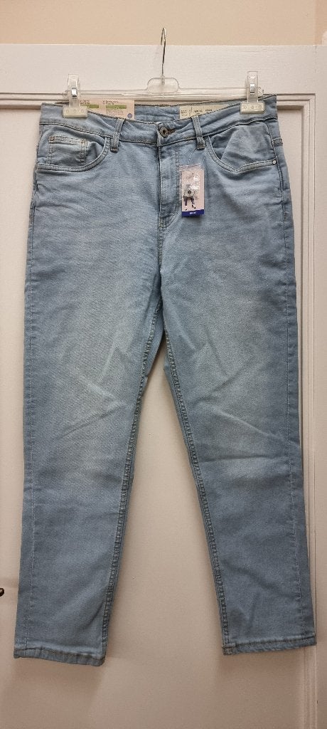 NIEUW artikel : Esmara jeans - Maat 42 mom fit, Kleding | Dames, Spijkerbroeken en Jeans, Nieuw, W33 - W36 (confectie 42/44), Blauw