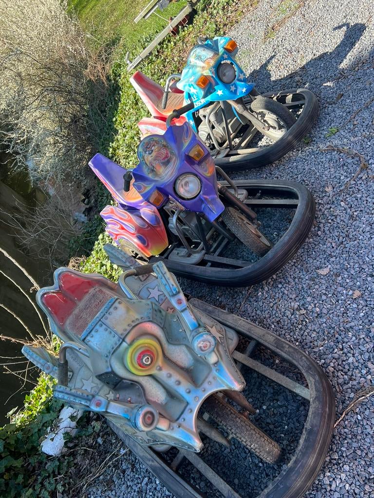 Kermis botsauto’s, Ophalen