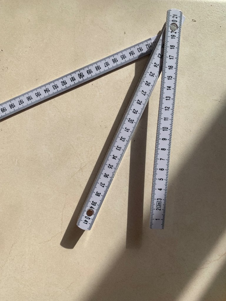 mètre pliant 2m, Enlèvement, Neuf, Distance