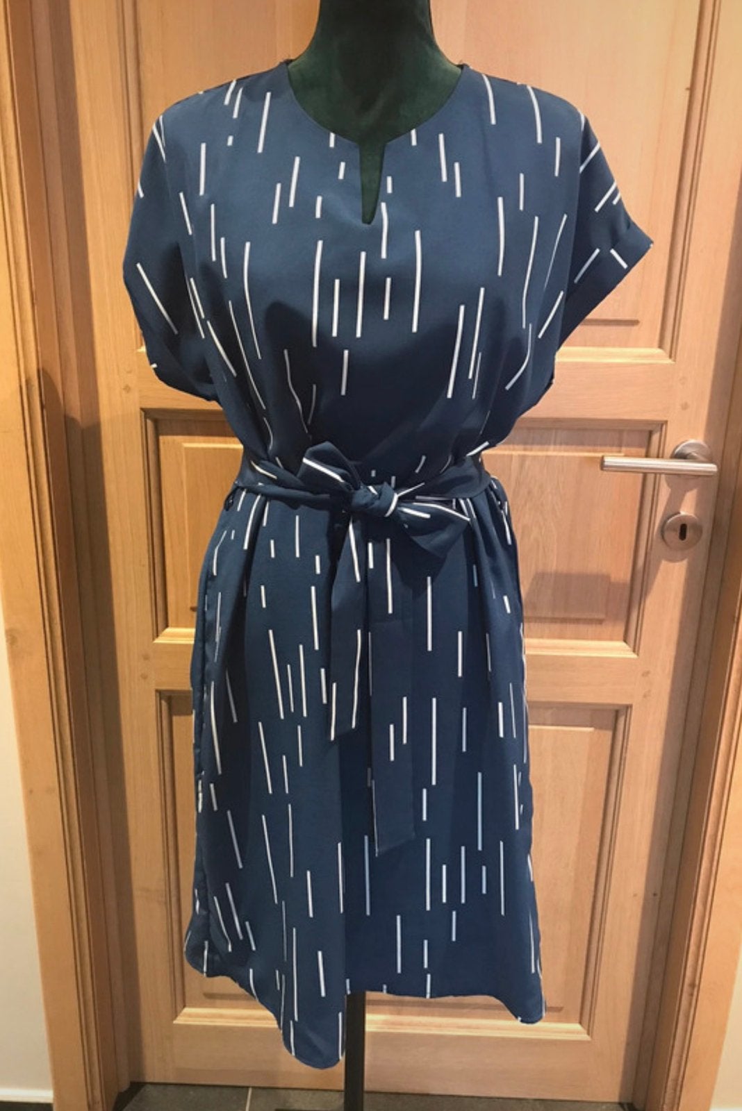 Jurk maat L, Kleding | Dames, Ophalen of Verzenden, Nieuw, Maat 42/44 (L), Blauw