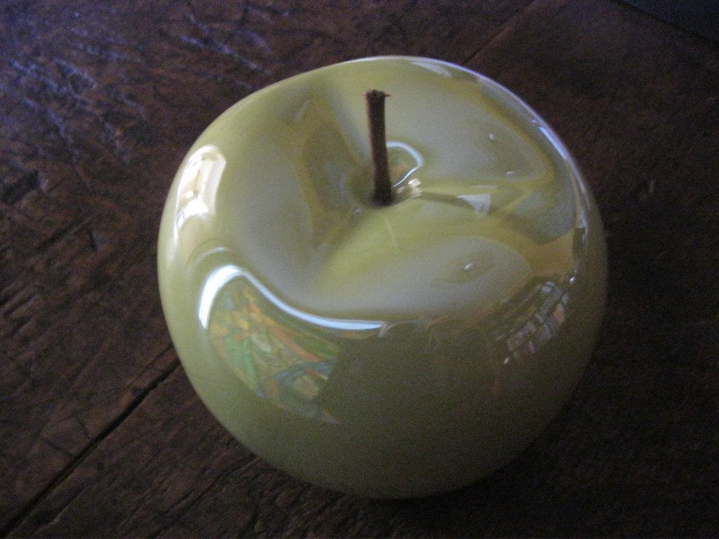 groene decoratie appel, Ophalen