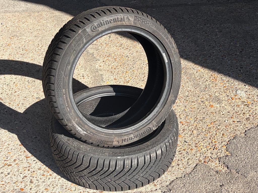 Continental 195/45 R16 AllSeason banden (2 stuks), 4 Saisons, 16 pouces, Véhicule de tourisme, Pneu(s)